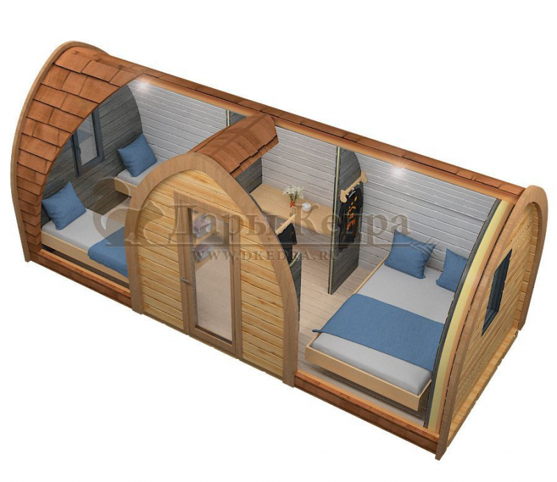 Кемпинг дом «Квадро» с боковым входом Кемпинг дом «Квадро» с боковым входом